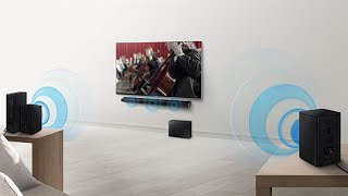 Which Soundbars Work with Samsung Rear Speaker Kit [upl. by Oesile444]