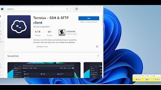 How to install and use Termius SSH Client with windows 11 on Linux [upl. by Bonneau]