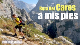 Caín a Vega de Ario por la Canal de Trea  Solo Hiking Picos de Europa  Senderismo Anillo Vindio [upl. by Mcgannon]