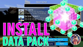 How To Install a Data Pack in Minecraft 121  Program Minecraft 101 [upl. by Dlanar]