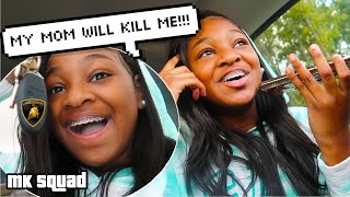 I STOLE MY MOMS CAR PRANK GONE WRONG [upl. by Oecile611]