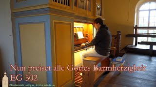 EG 502 Nun preiset alle Gottes Barmherzigkeit [upl. by Jollanta]