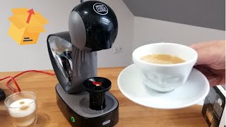 ☕ Ekspres kapsułkowy Nescafe DeLonghi Infinissima  OPENBOX  TEST [upl. by Akinal739]