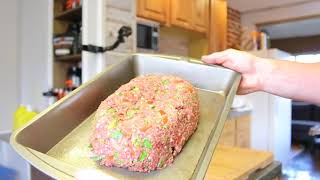 VENISON MEATLOAF RECIPE HOW TO ENJOY DEER BURGER [upl. by Oetsira555]