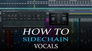 How to sidechain vocals FL Studio [upl. by Boyer]