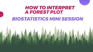 How to interpret a forest plot [upl. by Nilyam]