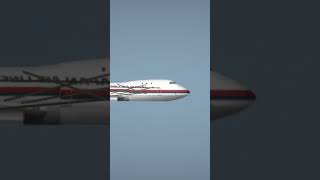 JAPAN AIRLINES FLIGHT 123 CRASH ANIMATION [upl. by Minor]