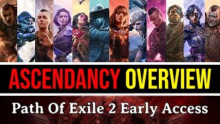 Ascendancy Classes Overview  Path of Exile 2  Early Access [upl. by Tertias]