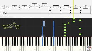 Solfeggietto  Carl Philip Emanuel Bach  Keyboard Practice Video [upl. by Thay]