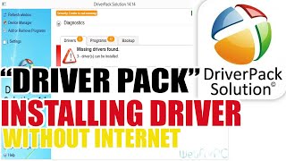 DriverPack Solution 2022 Online  Offline  How To Download And Install Drivers For All Laptop  Pc [upl. by Leduar]