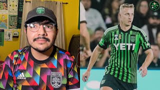 AUSTIN FC DRAWS SEBASTIAN DRIUSSI REACTION [upl. by Etnoj863]