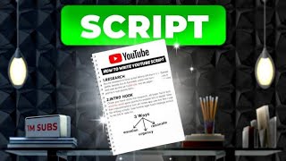 7 Secrets of Writing Engaging YouTube Scripts [upl. by Saval]