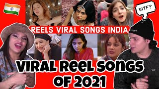 Latinos react to INDIAN SONGS that went viral on REELSTIKTOK [upl. by Ateinotna]