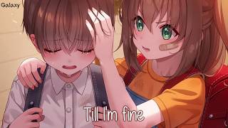 Nightcore Line So Thin  Here I Am with lyrics [upl. by Buerger75]