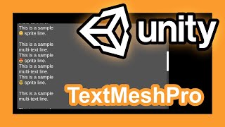 60 Second Unity TextMeshPro Scroll Example [upl. by Ahsatsana524]