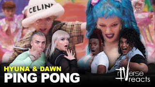 rIVerse Reacts Ping Pong by HyunA amp DAWN  MV Reaction [upl. by Conners]