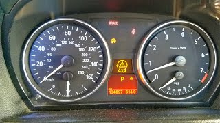 BMW TRACTION LIGHT ON AFTER DEAD BATTERY HOW TO TURN IT OFF WITHOUT TOOLS [upl. by Analed]