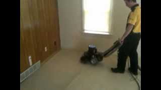 Carpet Cleaning with an rotary jet extractor [upl. by Harleigh]