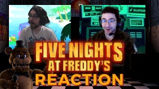 Five Nights at Freddys Movie REACTION [upl. by Ayatahs]