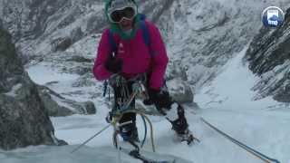 Cascade de glace  ENAF en Norvege [upl. by Gnilyam]