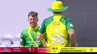 Match  14 Highlights  Australia Champions vs West Indies Champions  World Championship of Legends [upl. by Fanya]