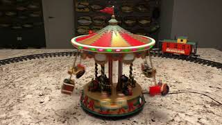 Mr Christmas holiday fair collectibles musical carousel [upl. by Ernestus]