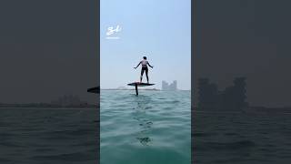 We got to test the Audi EFoil and it didnt disappoint…🤩 audi surfboard cooltech [upl. by Strephon911]