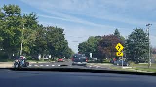 Driving from Clay Township Michigan to Algonac Michigan [upl. by Hollyanne171]