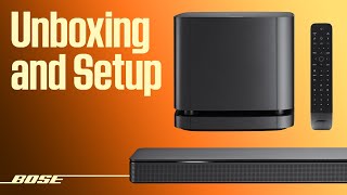 Bose Soundbar System Bundle – Unboxing and Setup [upl. by Dorena]