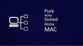 Pure Aloha and Slotted Aloha  Contention Based MACMedium Access Control Protocols [upl. by Wellesley920]