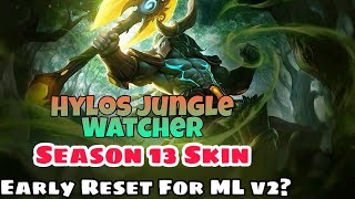 Hylos Jungle Watcher Mobile Legends  Season 13 Skin in Mobile Legends [upl. by Foss]