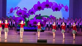 Incredible Performance in Mangyongdae Childrens Palace in North Korea [upl. by Aiyram]