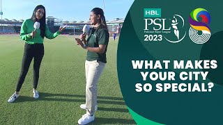 What makes YOUR city so special  Its Zainab Abbas vs Urooj Mumtaz down here  HBL PSL 8  MI2T [upl. by Ul]