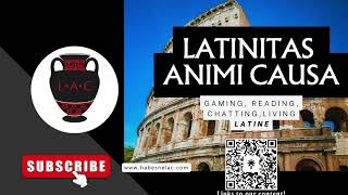 Latinitas Animi Causa • Ep 04 De Domini Anulorum Serie • Spoken Language Podcast [upl. by Shoemaker246]