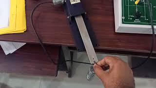 EC335 PEI Lab Strain Measurement using strain Gauge Part 1 [upl. by Enirehs]