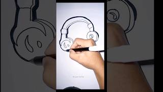 menggambar earphone menggambar shorts [upl. by Rosabel]