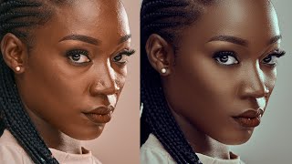 HighEnd Skin Retouching Beginner Photoshop Tutorial 10 Minutes  Frequency Separation [upl. by Lledra146]