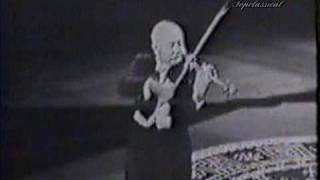 Mischa Elman plays Massenet Meditation from Thais 1962 [upl. by Alarick]