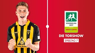 Raus aus der Krise  7 Spieltag  Regionalliga West  Die Torshow [upl. by Llyrat]