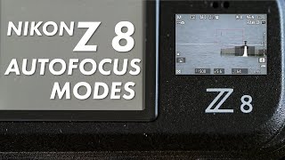 Get to know your Nikon Z 8 Nikon Z 8 Autofocus Modes with Examples [upl. by Enoj]