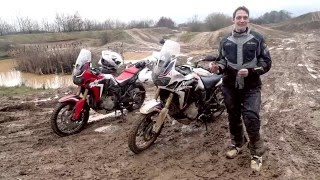 Honda Africa Twin Manual v DCT  Features  Motorcyclenewscom [upl. by Sonja]