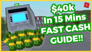 ERLC 40000 in less than 15 MINUTES  The Ultimate Fast Cash Guide  Roblox Roleplay [upl. by Rusty953]