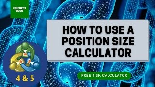 Forex Position Size Calculator  Risk Management tool MT4 MT5 Forex Trading [upl. by Cletis]