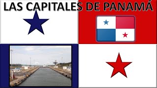 ✅✅🌎LAS PROVINCIAS Y CAPITALES DE PANAMA 🛳️EL CANAL DE PANAMA🛳️🌎✅✅ [upl. by Atihana]