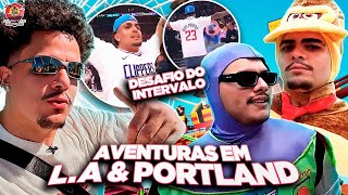 ENTRANDO EM QUADRA NA NBA E APOSTANDO NO JOGO DAS GANGUES  Podpah Tour 05 [upl. by Norrehc]