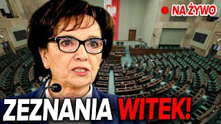 Komisja Śledcza Zeznania Elżbiety Witek NA ŻYWO [upl. by Aran]