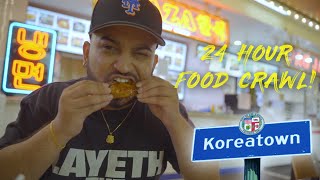 HUGE KOREATOWN Los Angeles 24 Hour Food Crawl What We Ate in KTown LA in 24 Hours [upl. by Bertina]