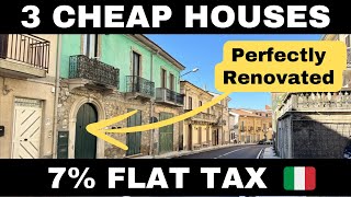 Italy 7 Flat Tax Rules  Cheap Houses With Italian Accountant [upl. by Alikee]