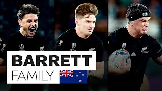 The Barrett Brothers  All Blacks Triple Threat  Rugby World Cup Highlights [upl. by Anilam906]