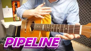 Ventures「PIPELINE」Fingerstyle solo guitar By龍藏Ryuzo [upl. by Artened602]